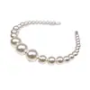 Diadema de Perlas Simple Estilo Nuevo Europeo y Americano Hecha a Mano Diadema de Perlas de Tamaño Completo Versátil Dulce Elegante Accesorios para el Cabello de Celebridad de Internet para Mujeres