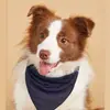 Bufanda Deslizante de Color Sólido para Perro Gatos Perros Grandes, Medianos y Pequeños Ropa para Perros Accesorios para la Cabeza Babero Bandana Bufanda Triangular
