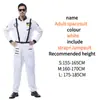 Fantasia de Halloween Infantil Adulto Homens e Mulheres cosplay Traje Espacial de Performance Roupas de Astronauta Roupas de Piloto