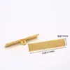 Botones Tapizados Suaves para Mesita de Noche, Botones Decorativos de Pared de Fondo de Aleación de Zinc, Botones de Tirador para Sofá, Botones Largos de Tira para Respaldo, Botones de Tirador