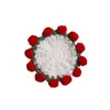 Porta-copos de Buquê de Rosas Artesanal Acabado Copo de Crochê de Lã em Buquê de Mão Porta-copos de Flor Tecida Presente Criativo