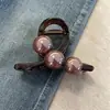 Novo Estilo 2025 Presilha Retro com Laço de Tamanho Médio para Mulheres, Presilha de Tubarão de Alta Qualidade para a Parte de Trás da Cabeça com Pouco Volume de Cabelo, Acessório Popular para Cabelo