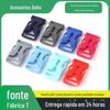 Fabricantes de Dongguan fivela plástica colorida acessórios para vestuário fivela feminina fivela de conexão de fita fivela de sapo fivela de bolsa de cintura