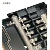 Tubería de Piso Radiante Forjada de Cobre Puro para Uso Doméstico Producto Genuino Foshan Guangdong Distribuidor de Agua de 4 Puntos Accesorios de Tubería de Ingeniería Integrados RiFeng Metabo