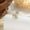 Hensen's New Retro Café Ouro Cravejado com Diamantes Íris Parafuso Cruzado Haste de Orelha Hélice Hélice Piercing Brincos