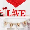 Decoraciones de Madera Personalizadas por el Fabricante para el Día de San Valentín, Decoraciones de Boda, Adornos Decorativos y Colgantes de Amor Recortados para Navidad