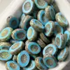 KiwiCzech Beads Perlas Ovaladas Vintage 14