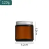 Tapa de Aluminio Marrón con Borde Enrollado, Taza de Aromaterapia, Taza para Velas de Aceite Esencial, Botella Difusora de Vidrio Transparente, Adorno para Eliminar Olores del Baño