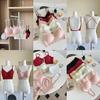 Roupa íntima de Peito Extra-Expandido Feminino Suporte Superior Mostra do Peito Cintura Grande Peito Pequeno Reunião de Peito Plano Sutiã Especial com Costas em U