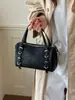 Design retro bolsa Boston high-end para o dia a dia versátil bolsa cilíndrica estilosa moderna tendência bolsa de ombro único transversal