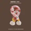 Novo estilo coreano cachecol infantil outono e inverno estilo estrangeiro quente meninos e meninas bebê inverno cor à prova de vento lenço cruzado