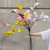 Lírio-de-calla Pendurado Flor Artificial de Simulação Material com Toque de Mão Flores de Casamento Produto Acabado de Alto Padrão Ornamento Decoração de Sala de Estar