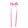 Pinza para el cabello con lazo de doble capa y cinta larga para atar y tejer el cabello de mujer Pinza de pico de pato Pinza lateral para el cabello Pinza para mujer Adorno para la cabeza