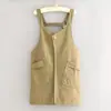 Delantal fresco y simple, repelente al agua, estilo peto, delantal de cintura, cocina, hogar, comedor, trabajo, puesto callejero, ropa exterior, ropa de trabajo estilo coreano