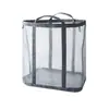 Cesta de lavandería sucia de poliéster, gran capacidad, plegable, para uso doméstico, cesta de almacenamiento de ropa, contenedor de juguetes, montable en pared para uso en el baño