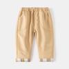 2026 Pantalones Nuevos para Ropa Infantil Niños Algodón Puro Largos Estilo Coreano Bebé Primavera y Otoño Pantalones de Moda Ropa Infantil al por Mayor