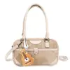 Bolsas para Mujer 2025 Nueva Retro Mate Bolsa de Bolos Versátil Diaria para el Trabajo Viajero Bolso de Mano Bolso Tote Pequeño