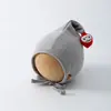 Bonito gorro de punto para bebé para primavera y otoño, gorro fetal fino protector de orejas para niños y niñas, gorro de punto a prueba de viento para bebés y niños pequeños, moderno