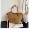 Bolso de Hombro de Gama Alta para Mujer, Nuevo Bolso Cruzado con Diseño de Nicho Vintage 2025, Bolso de Mano Tipo Cubo de Moda para Mujer