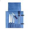 Funda enrollable portátil para cuchillos transfronteriza de cuero RPET funda protectora para cuchillos PU rollo para herramientas fabricante de origen