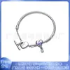 Panjia Nuevo S925 Cobre Blanco Chapado en Plata Serie Galaxia Romántica de Verano Encanto de Amor Luna Pulsera DIY de Moda