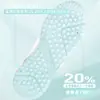 Sapatos de Golfe Femininos de Verão, Cadarços com Botão Respiráveis Femininos, Sapatos Femininos Antiderrapantes Aumentados, Tênis Esportivos Femininos Coreanos
