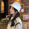 Sombrero de Pescador de Algodón Estilo Japonés Sombrero de Cubo Color Sólido Protección Solar Sombrero para el Sol Sombrero de Exterior para Hombre Sombrero de Primavera y Verano para Mujer Estilo Coreano Moderno