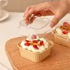 Copo de Papel Descartável Suporte de Copo de Papel para Bolo Forno de Alta Temperatura Doméstico Dourado Ondulado Copo de Muffin Molde para Assar