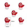 Cuentas Pintadas a Mano Árbol de Navidad Cuentas Sueltas Papá Noel Hecho a Mano DIY Colgantes para Teléfono con Cuentas Accesorios Materiales