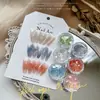 Preço de Liquidação Conjunto de Acessórios para Nail Art: Pérolas, Strass, Tachas de Liga, Resina, Lantejoulas de Concha, Pó de Espelho, Pó de Glitter, Zircônia