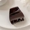 Novo Prendedor de Cabelo Curvo Versátil Presilha Tubarão Atacado Simples Grande Moda Tendência Grampo Acessório de Cabelo