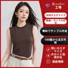 Camiseta de Botones Suave y Lisa de Tencel Lyocell, Estampado Personalizable, Corte Holgado para Mujer, Top para Ir al Trabajo