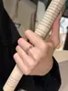 Anillo Sencillo y Elegante de Flor de Lirio para Mujer, Único y de Moda, Lujo Ligero con un Toque de Alta Gama, Joyería Popular de Tendencia