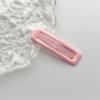 Pasador de Pelo Roto Personalizado para Adultos Pin BB Pin Rectangular Grande de una Palabra Pin para Flequillo Pin Simple Popular