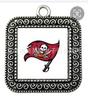 Venta Caliente Transfronteriza US Sports NFL32 Equipos Fútbol Tampa Bay Buccaneers Equipo Collar Colgante