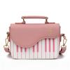 Bolsa Cuadrada Pequeña de Moda de Venta Caliente Transfronteriza Bolso de Mujer Nuevo Bolso de Hombro PU con Notas de Piano Bolso Cruzado Dulce Portátil para Mujer