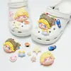 Diapositivas de resina de dibujos animados para zapatos con forma de helado y dona, accesorios versátiles y lindos para zuecos, piezas decorativas DIY, desmontables