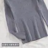 Camiseta de Punto con Hilo de Alma, Diseño de Rombos, Manga Corta, Cuello Redondo, para Mujer, Nueva de Primavera 2025, Top Dulce, Camiseta Básica