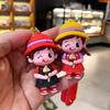 Llaveros de Figuras de Helado para Parejas, Accesorios Pequeños, Colgantes para Llaves, Dijes para Mochilas, Llaveros, Regalos de Vacaciones
