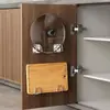 Estante de Almacenamiento para Lavabo Doméstico, Soporte para Esponjas, Gancho de Almacenamiento para Baño, Organizador de Lavabo Montado en Pared sin Taladro