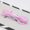 Banda Elástica para Mascarilla de 3 mm Cable de Extensión Plano para Oreja Banda Elástica Cable Redondo Corazón de Aceite Correa de Belleza para Ropa Interior Cordón a Prueba de Viento