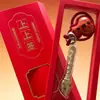 2026 Nuevo Modelo Llavero Dorado Colgante para Bolso Cadena para Teléfono de Oro Puro Regalo Souvenir Regalo Promocional al por Mayor