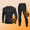 Traje Deportivo Ajustado de Secado Rápido para Hombre Manga Larga Pantalón Largo Ropa para Correr Fitness Entrenamiento Alta Elasticidad Transpirable Ropa Deportiva para Exteriores