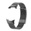 Adequado para Google Google Pixel Watch Pulseira Milanesa Fivela de Metal + Pulseira Magnética