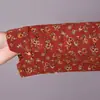 Vestido Largo Casual con Cinturón de Lazo Estampado Floral Artístico Retro Nuevo Otoño 2026