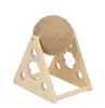 Rascador para gatos transfronterizo, juguete de bola rascadora para gatos, estructura de escalada para gatos con cuerda de sisal, poste rascador para gatos duradero, suministros para mascotas FBA