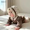 Gorro de Bebé Primavera y Otoño Protección Solar Estilo Delgado Gorro para Recién Nacido Bebé Niña Meses Pequeños Estampado Floral Gorro con Protección para las Orejas