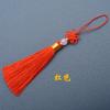 6cm pequeno nó chinês borla borla pingente acessórios marcador de página pingente diy pequeno gancho de orelha fabricantes atacado