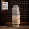 Jarrón de Cerámica Hecho a Mano Jingdezhen, Recipiente para Flores, Decoración de Sala de Estar y Estudio, Arreglo Floral, Jarra de Cerámica Rústica, Jarra de Cerámica Estilo Wabi-Sabi