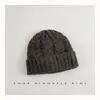 Gorros para Niños Otoño e Invierno Estilo Nuevo Gorros Trenzados Ins Coreanos Gorros de Lana para Bebés Niños y Niñas Gorros de Punto Cálidos